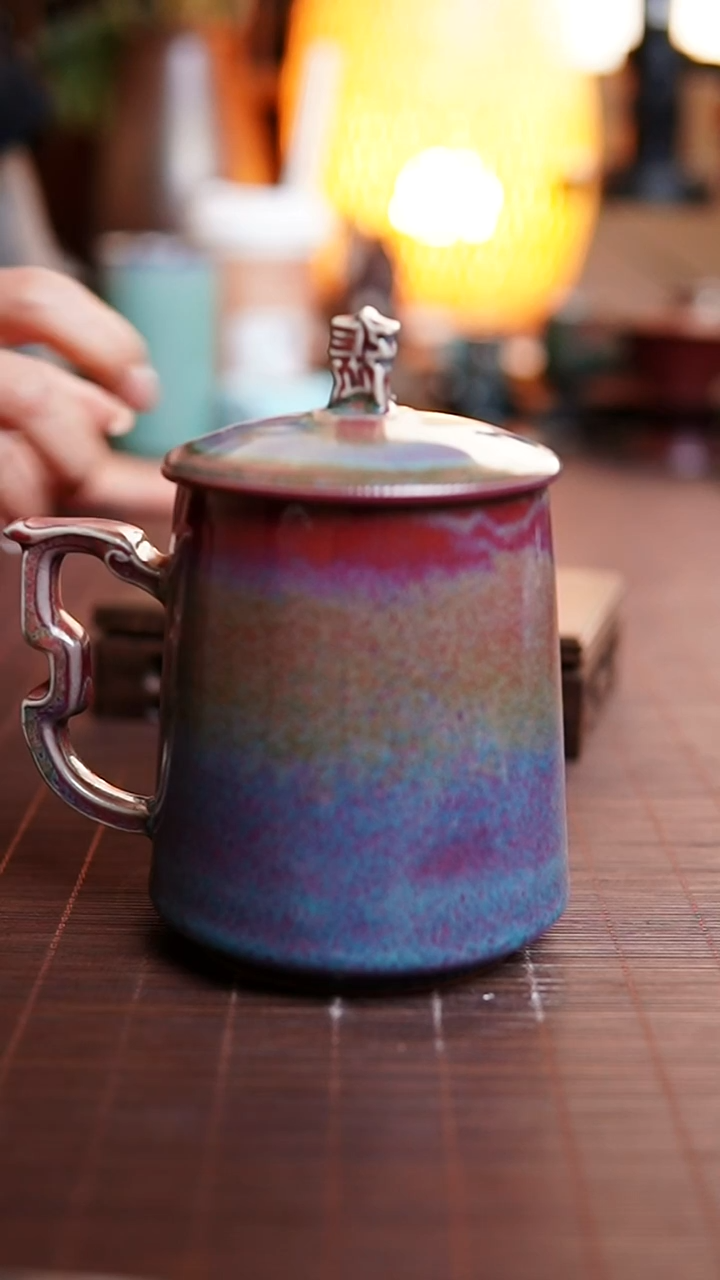 开播福利钧瓷办公杯