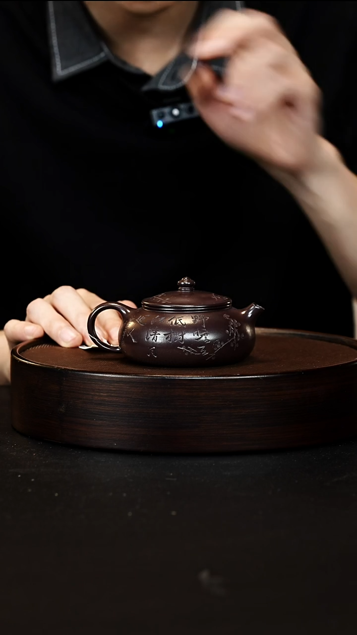 茶壶紫砂宜兴紫砂壶h02350