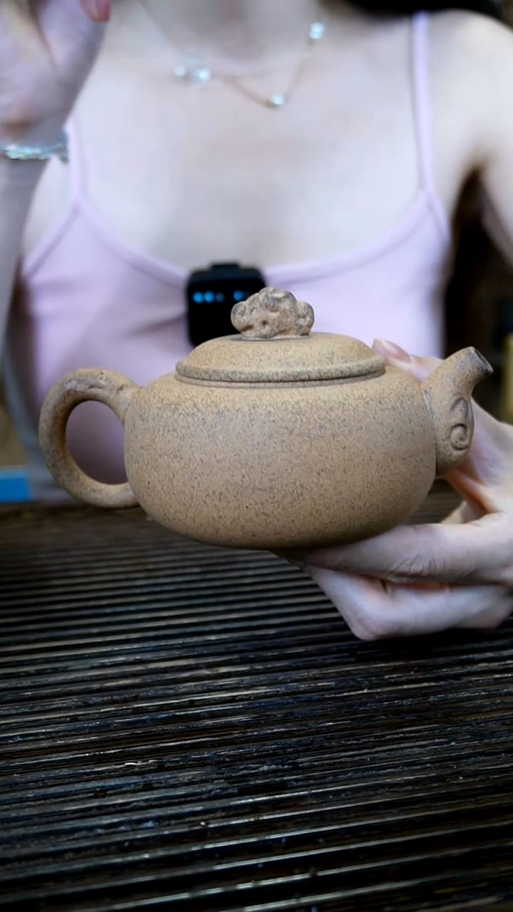 【原矿老岩泥】 黄泥段西施龙尊壶