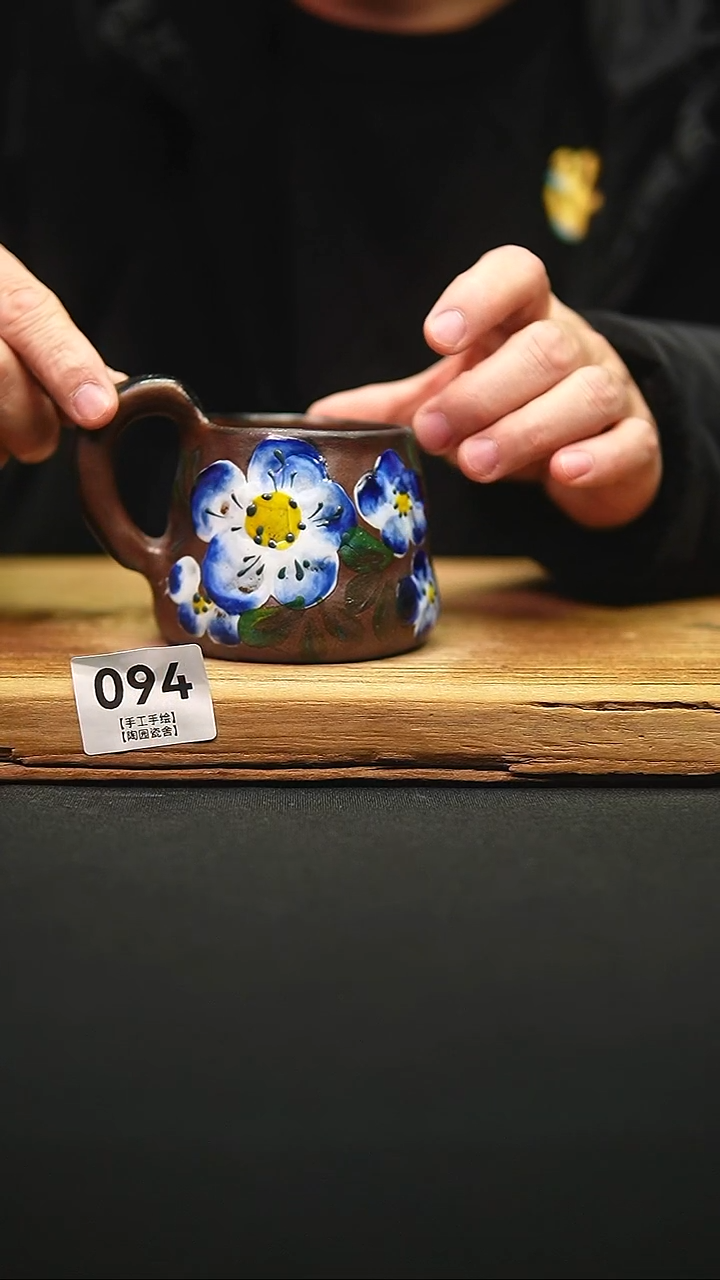 @@陶园瓷舍@@纯手工手绘@高温釉下彩