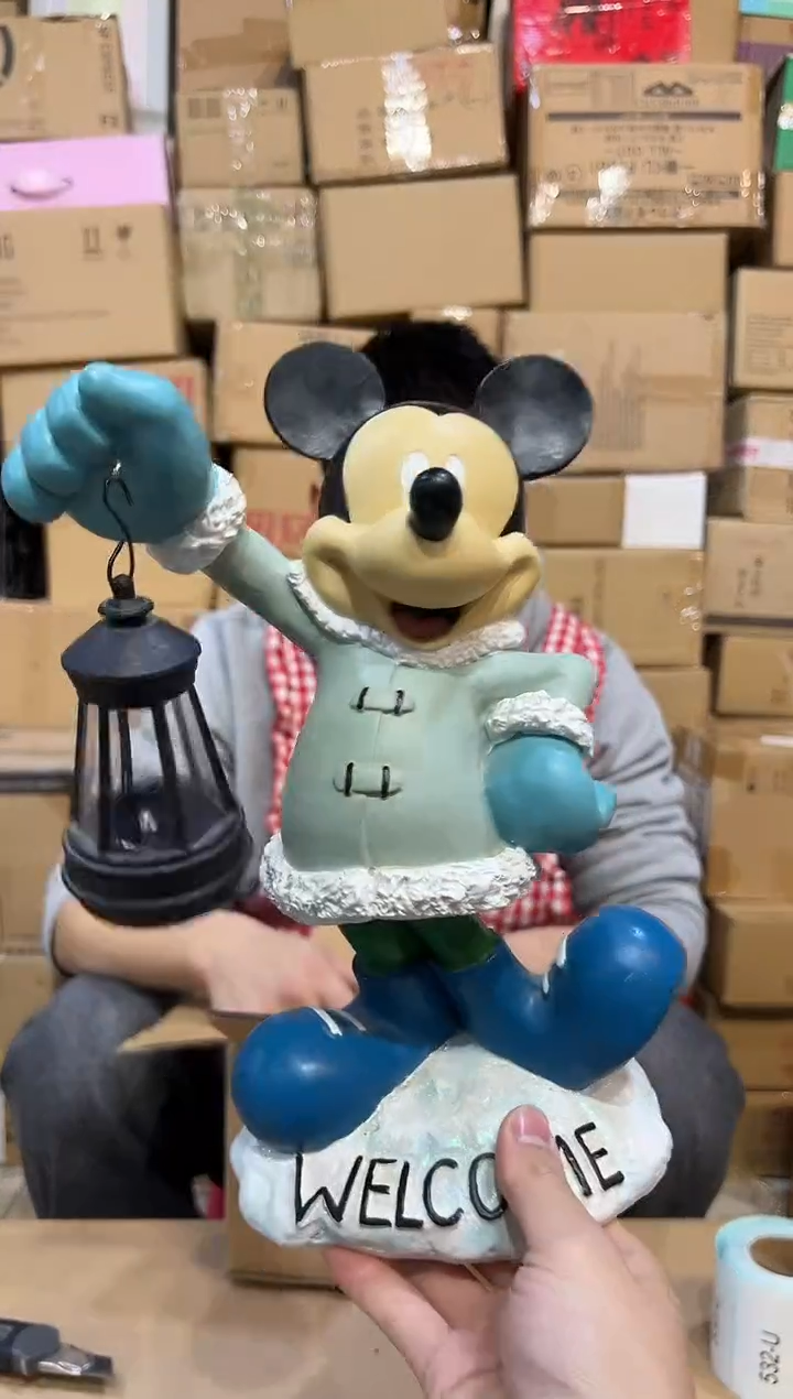 【闪购商品】杯圣诞米奇提灯摆件