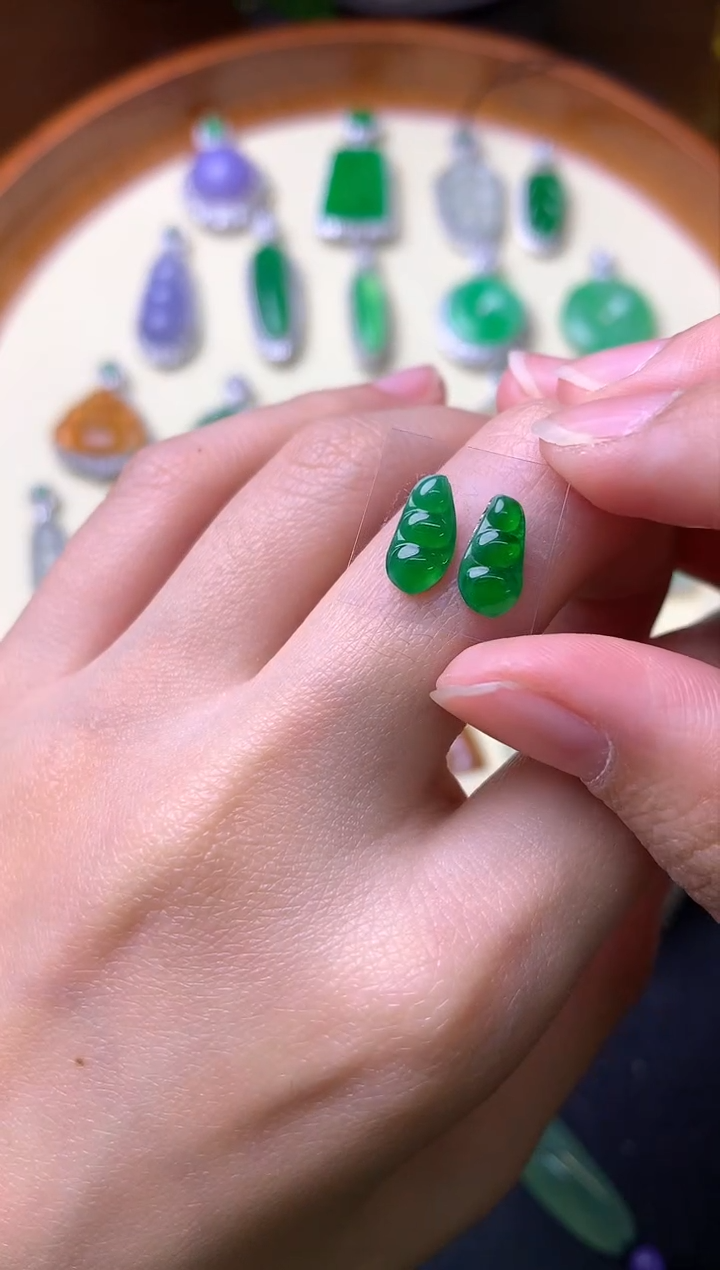 【闪购商品】定制翡翠未镶嵌裸石（镶嵌定制）