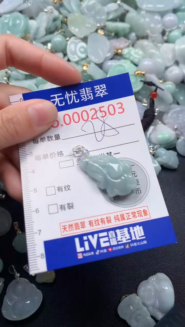 颈饰未镶嵌翡翠2503