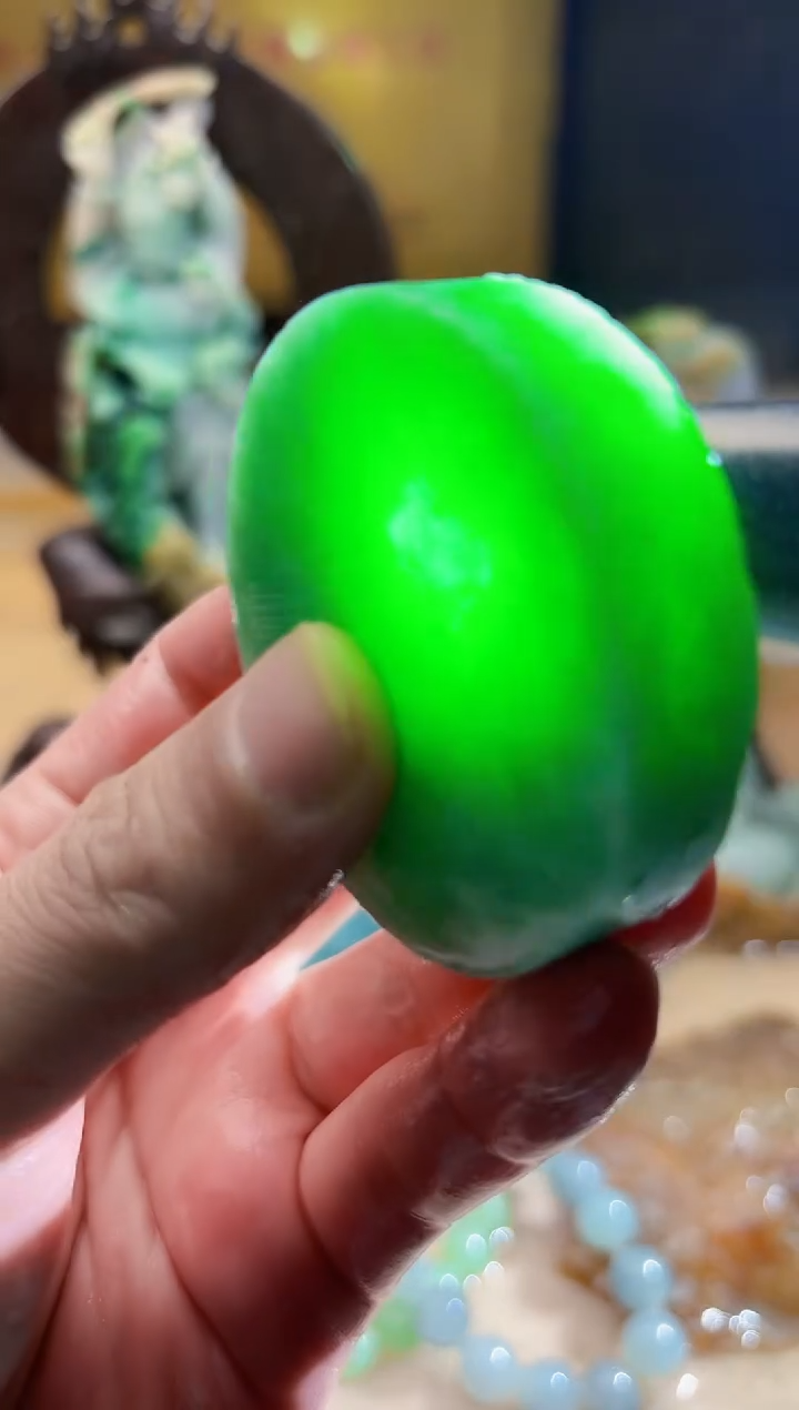 未镶嵌挂件翡翠A货张麦6568