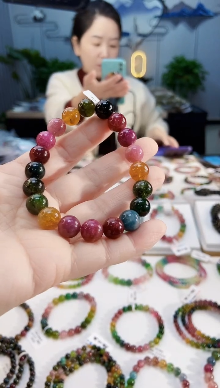 【闪购商品】手链未镶嵌碧玺G2415单圈颜色微差发1