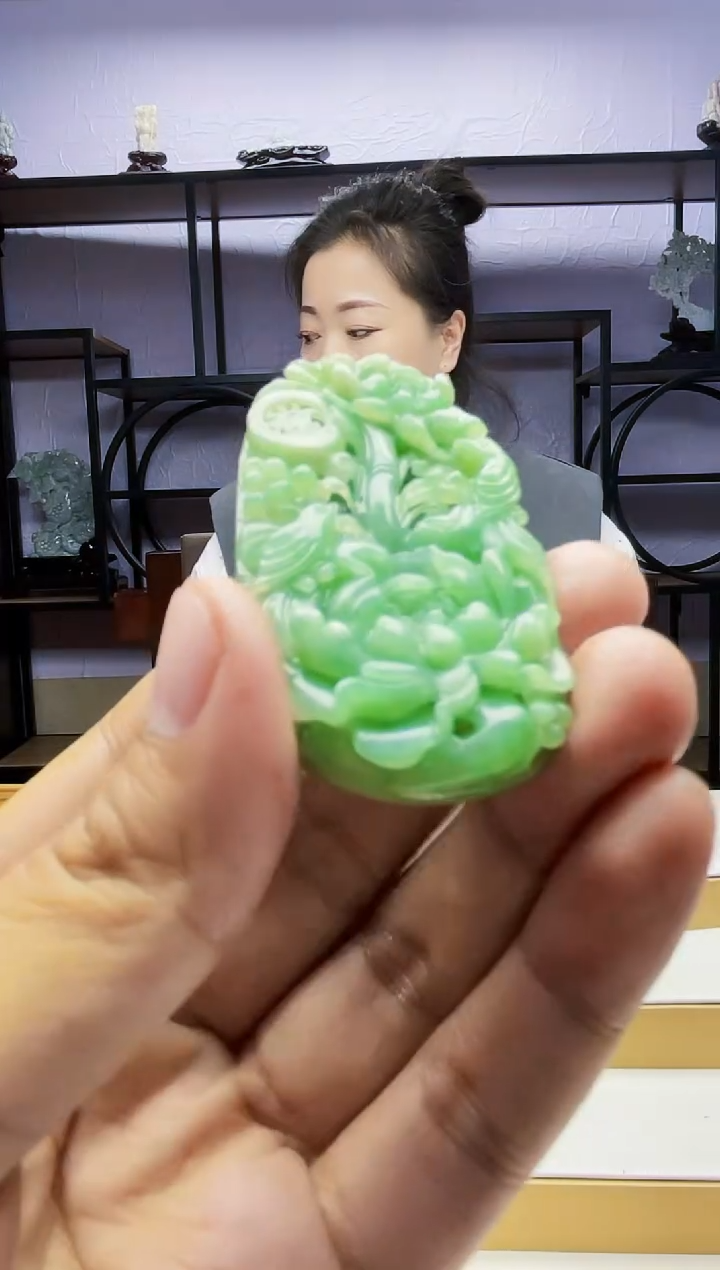 【闪购商品】定制翡翠未镶嵌毛货01260390