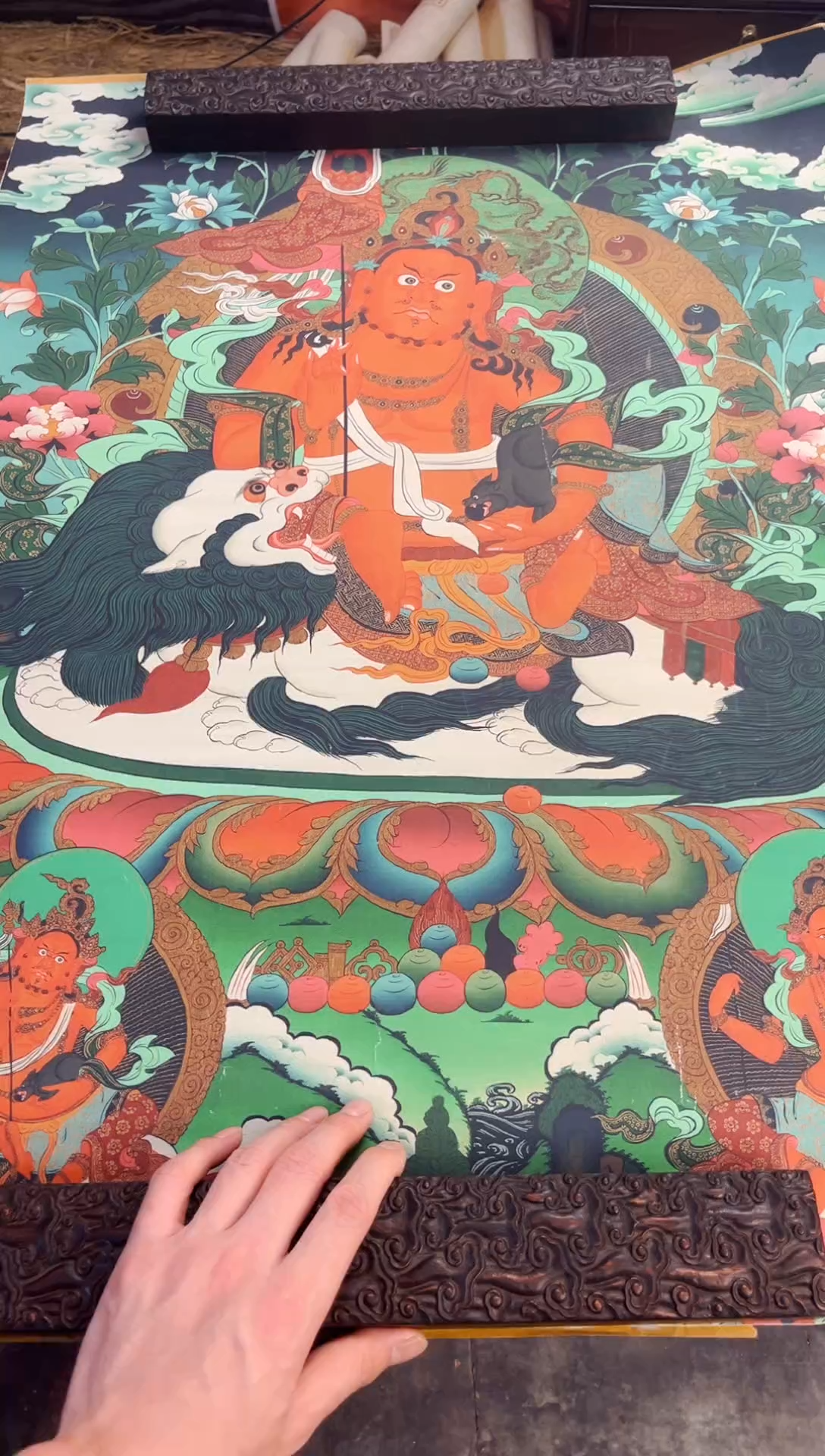 卷轴画刘洋画院瑞哥专属AA113