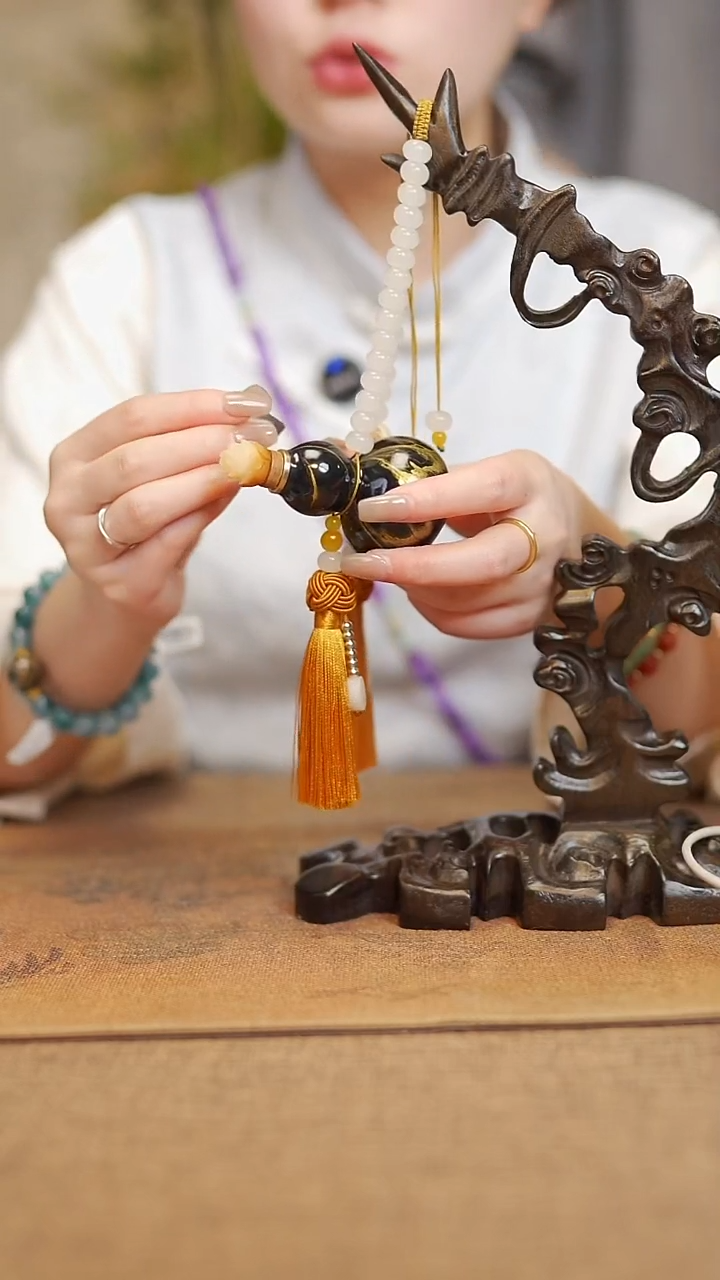 【闪购商品】834宴禾堂漆艺车挂葫芦118