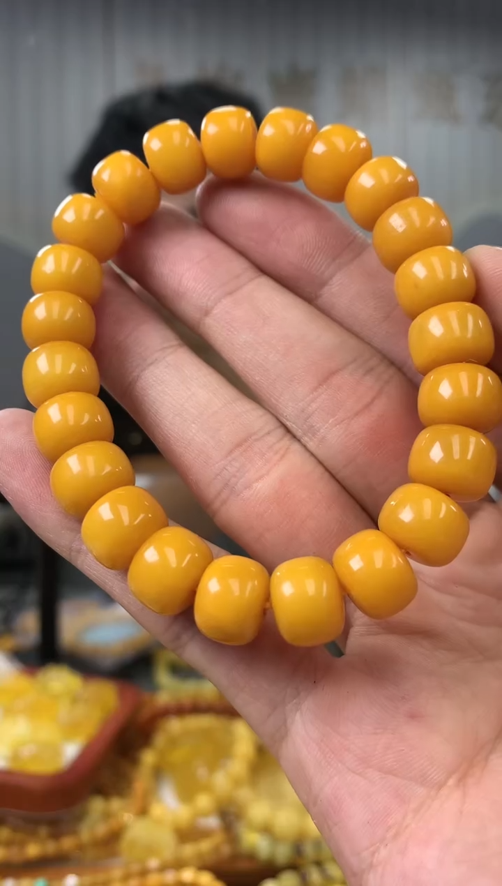 【闪购商品】琥珀珠宝奇石未镶嵌手串