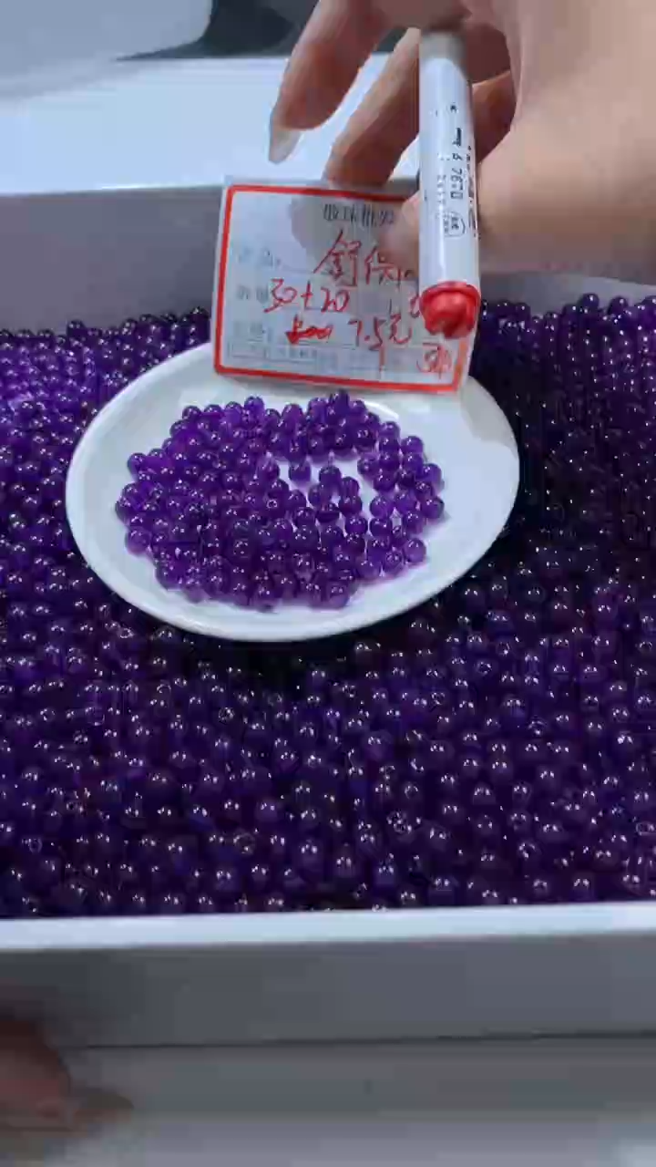 未镶嵌颈饰玛瑙/玉髓w364舒*俱来6mm*50颗