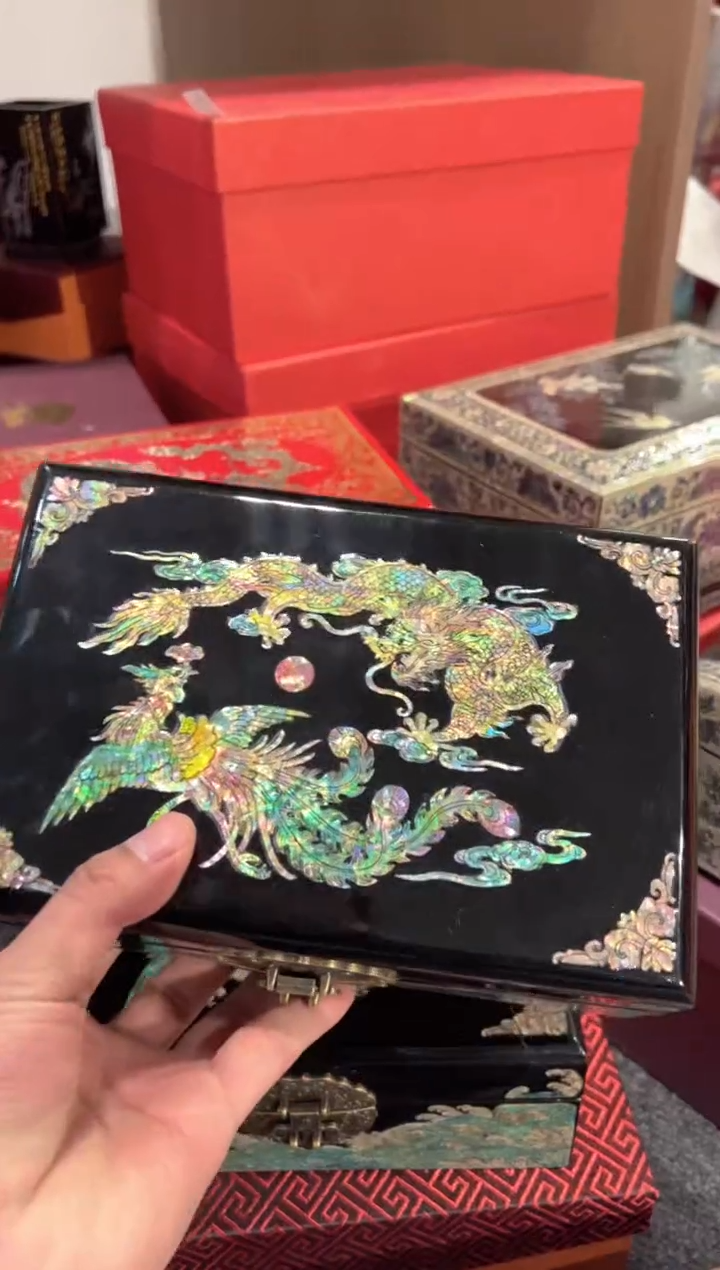 【闪购商品】微瑕不退换弘贝雅螺钿漆器文化馆