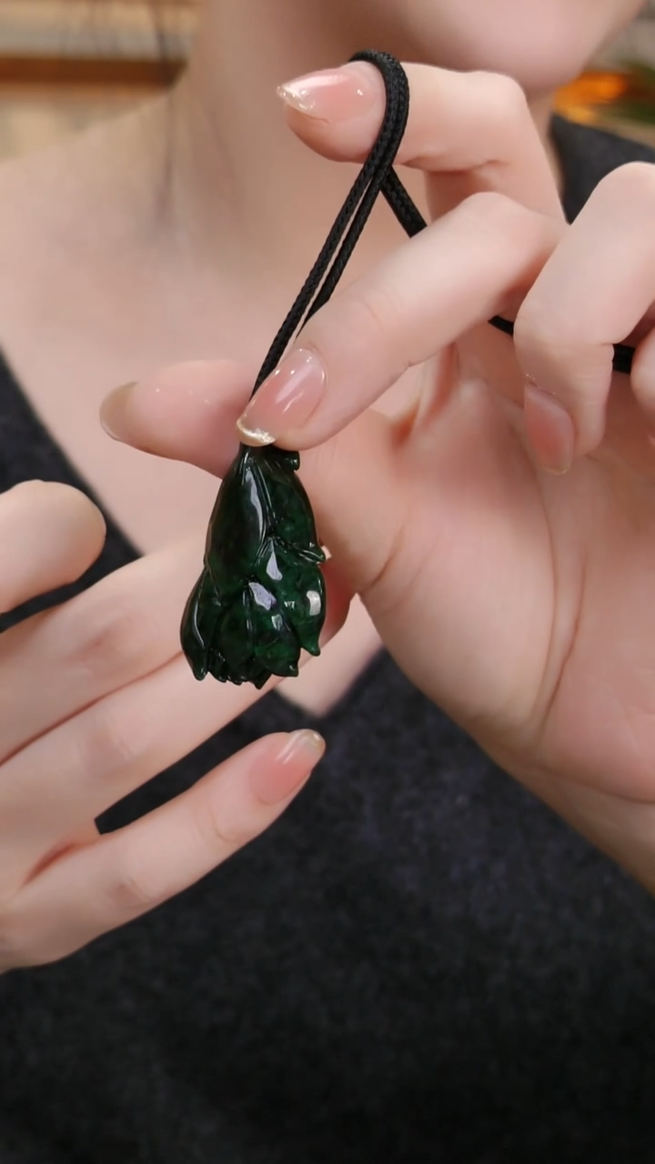 颈饰未镶嵌翡翠国风