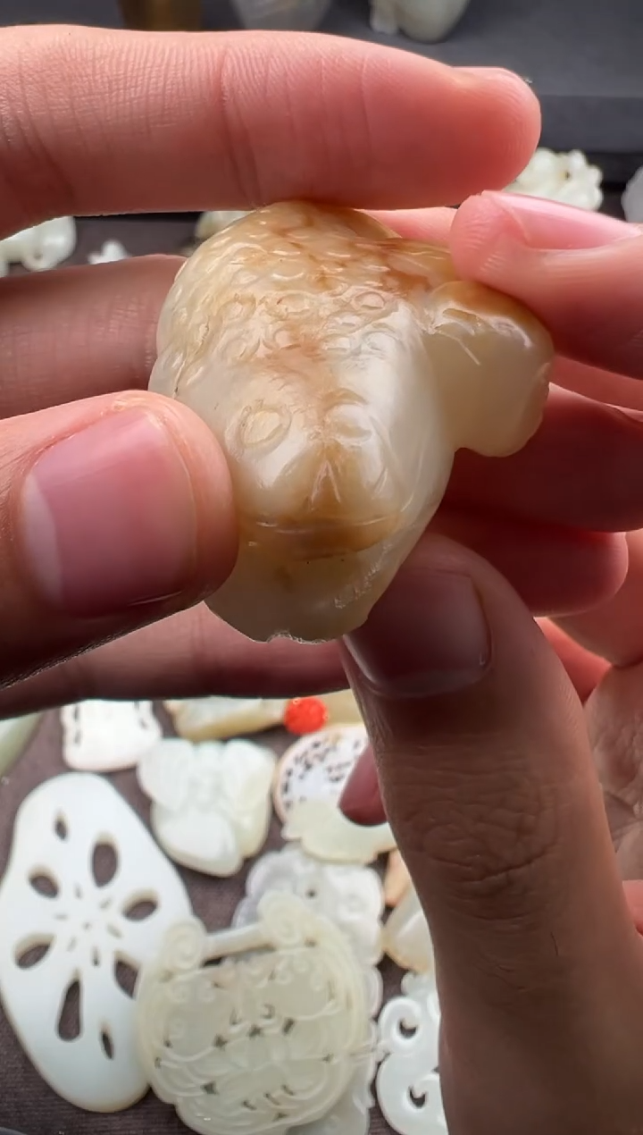 【闪购商品】和田玉明代和田玉金蝉