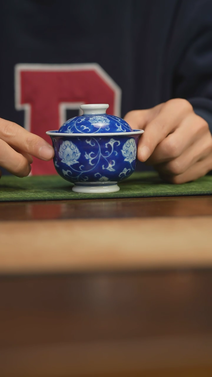 【闪购商品】杯柴窑青花破价福利