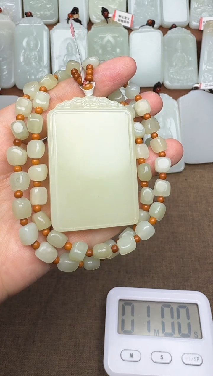 【闪购商品】和田玉颈饰未镶嵌马