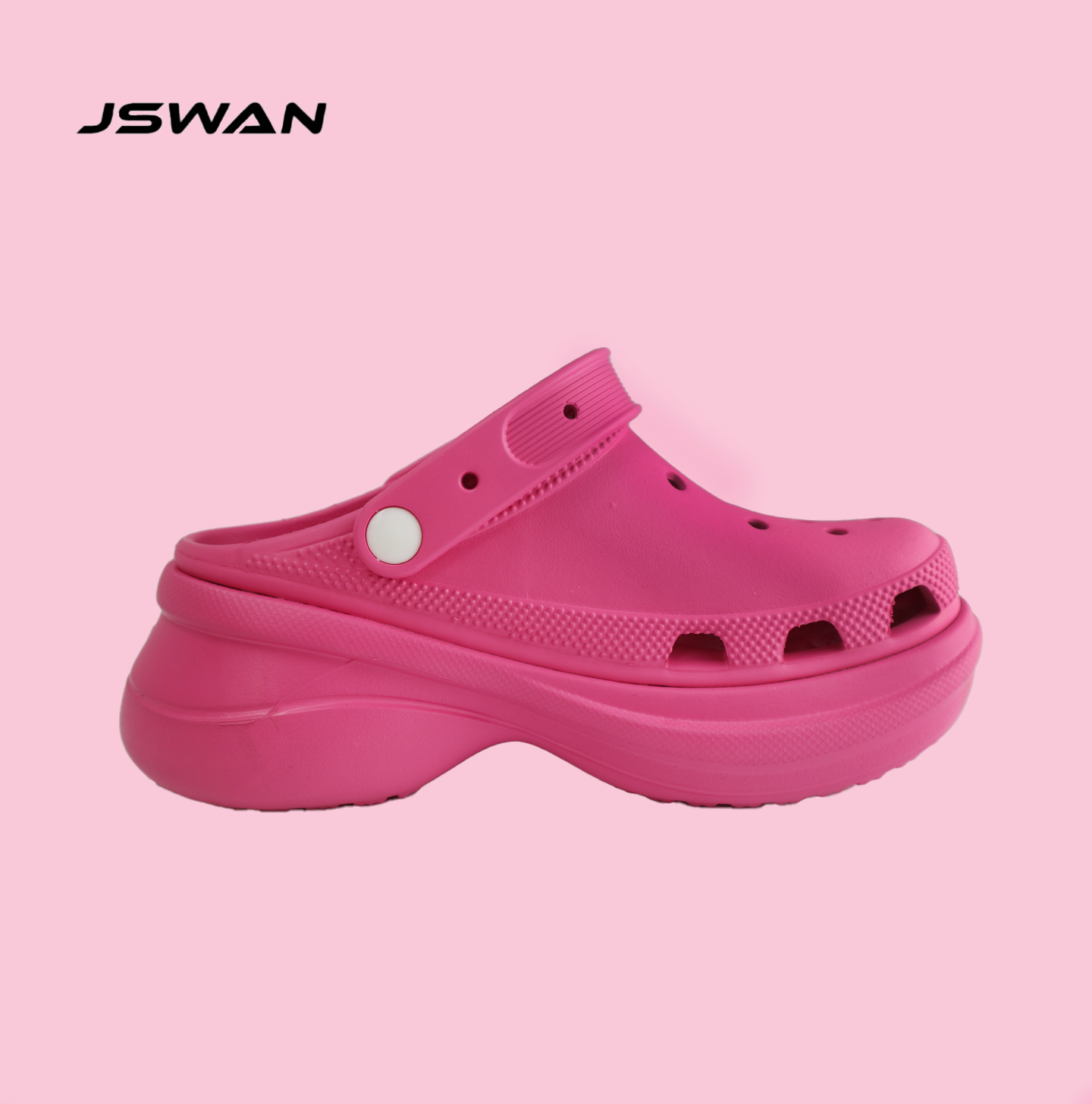 【小鲸鱼】舒适秀气洞洞鞋休闲厚底包头沙滩鞋防滑外穿女款透气