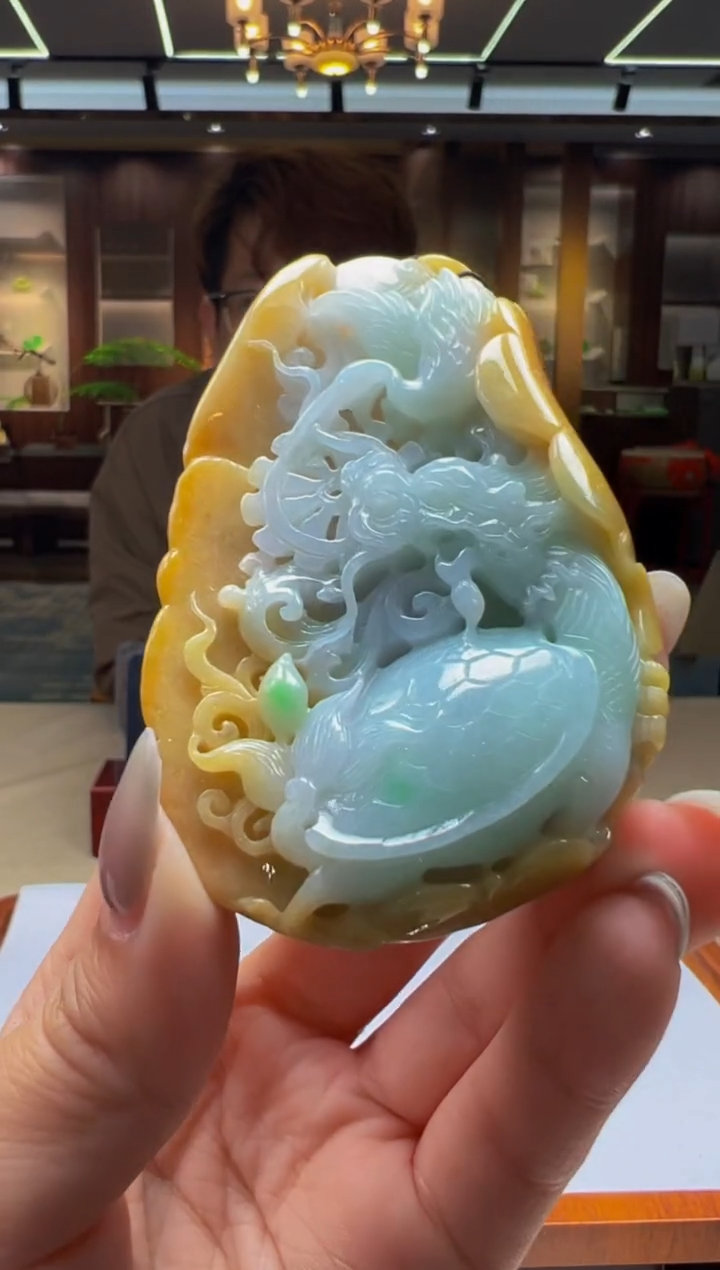【闪购商品】定制翡翠未镶嵌Q2025-3-5-71