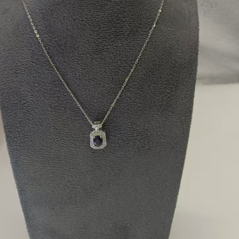 JSLBD0351蓝宝石项链（80分）