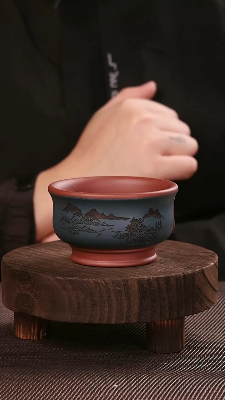 茶杯紫砂紫砂手工主人杯39