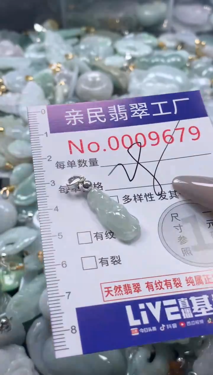 颈饰未镶嵌翡翠9679