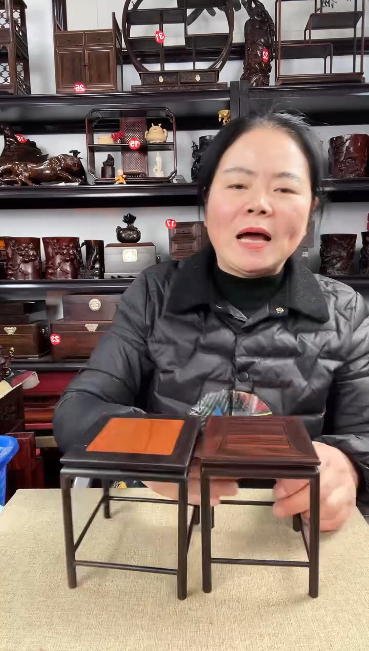 木老李红木工艺品266瑕疵