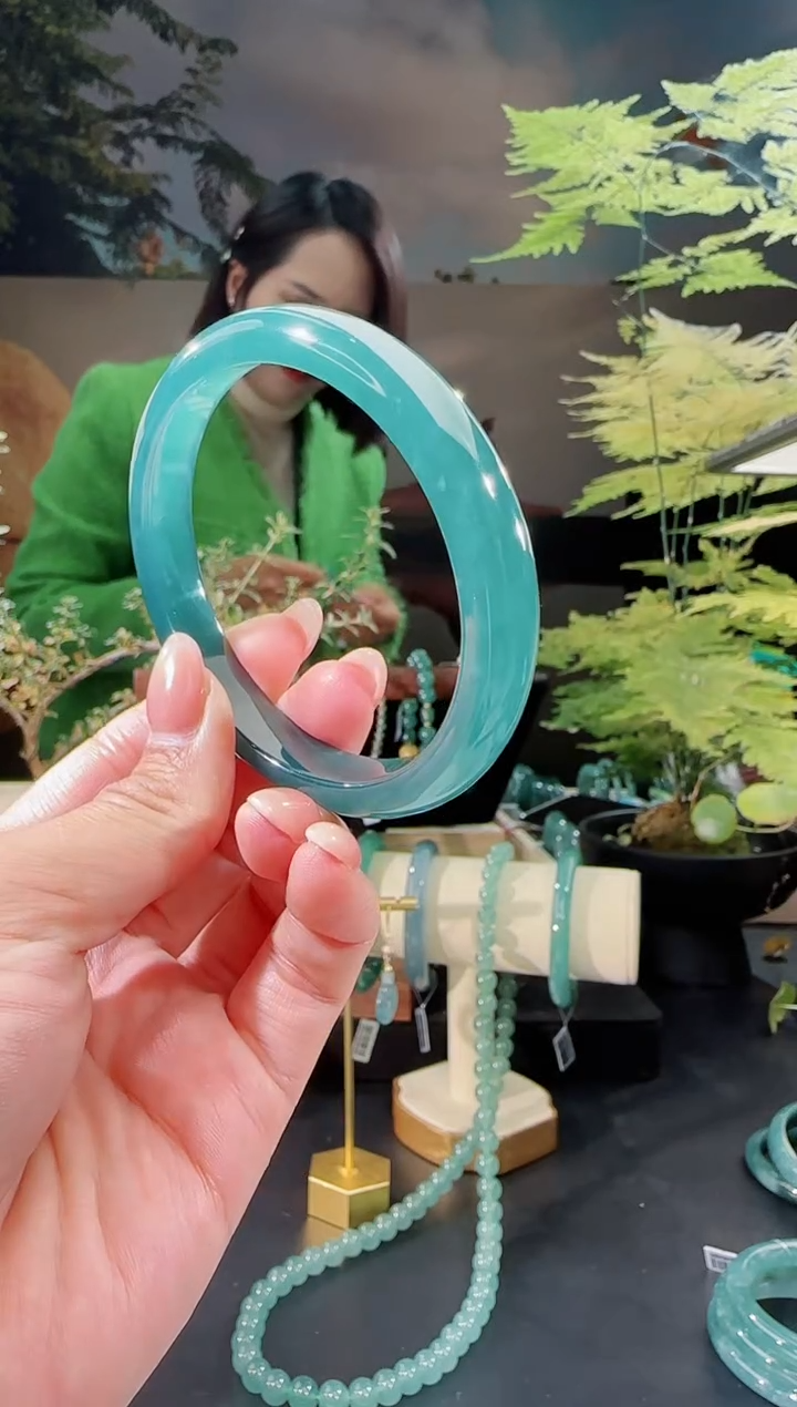 【闪购商品】定制翡翠手镯正圈未镶嵌圈口可选多样性发一