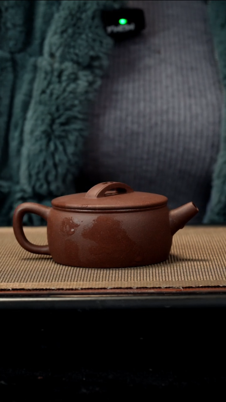 紫砂茶盏底槽清汉瓦160CC