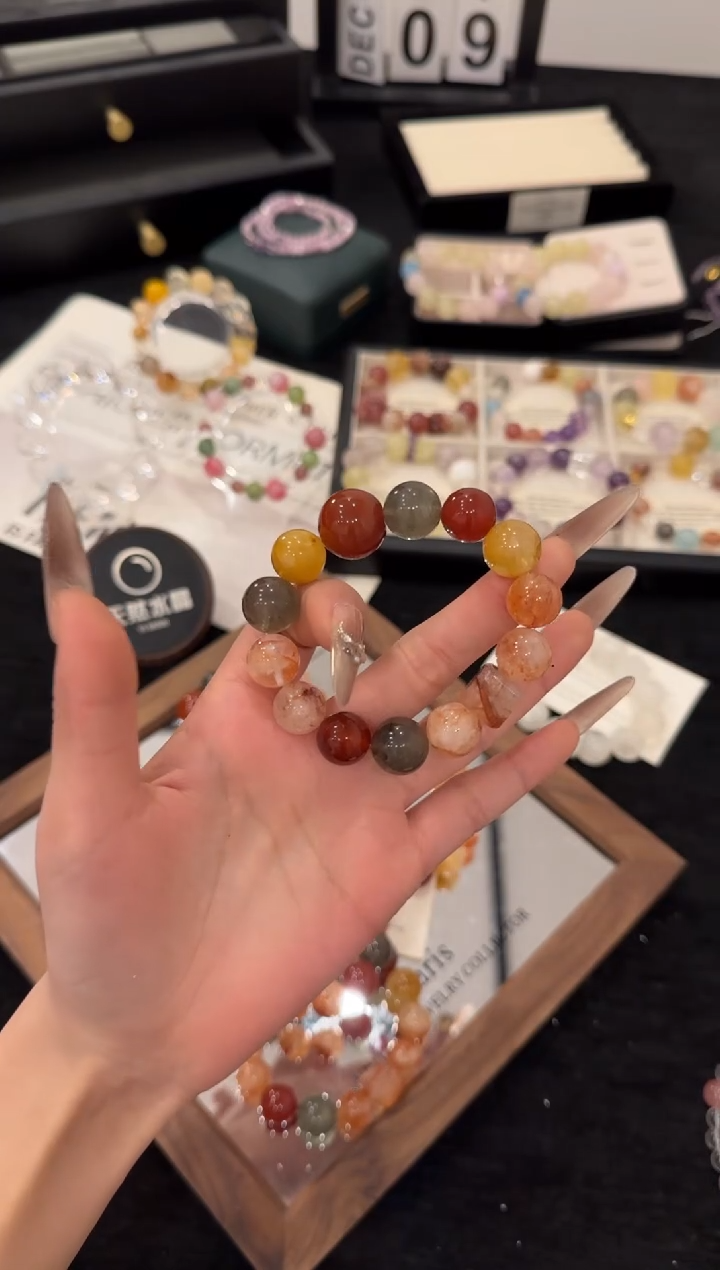 未镶嵌手链水晶圣诞多宝x3492