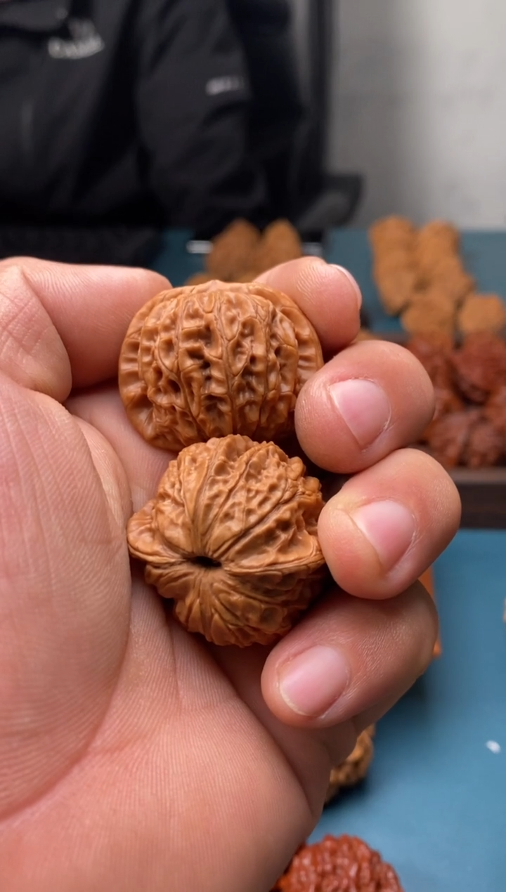 把件文玩核桃野生麒麟239