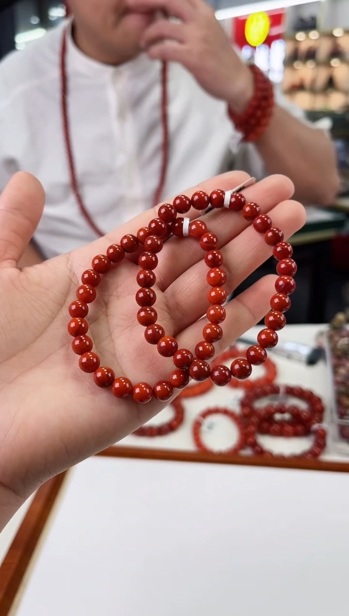 【闪购商品】南红玛瑙瓦西手串7+未镶嵌（多样式发其一）