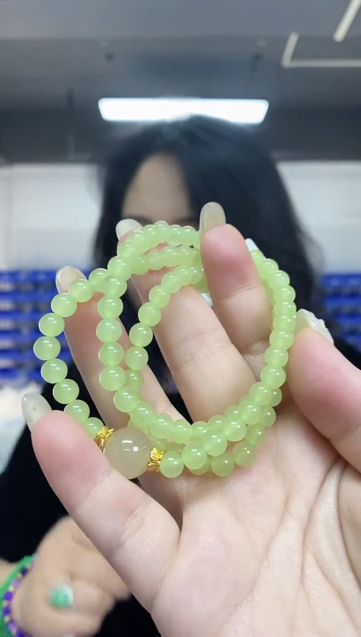 【闪购商品】和田玉项链未镶嵌多样性发其一颜色微差