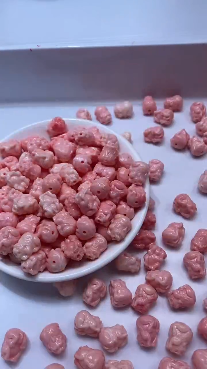 未镶嵌颈饰拼合珍珠（马贝珠）X1050-女*王贝貔貅14*10mm*2颗