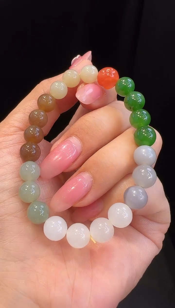 未镶嵌手链和田玉手串