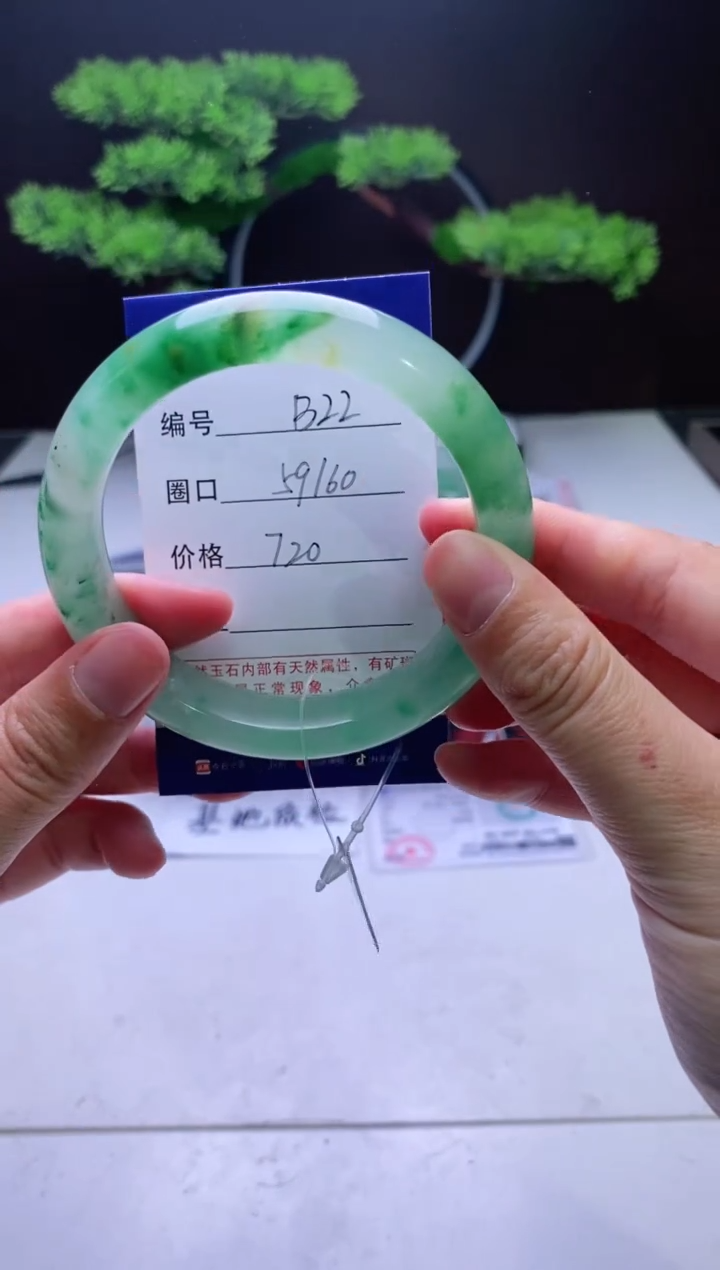 【闪购商品】石英质玉手镯未镶嵌【冰澜珠宝】-序号22