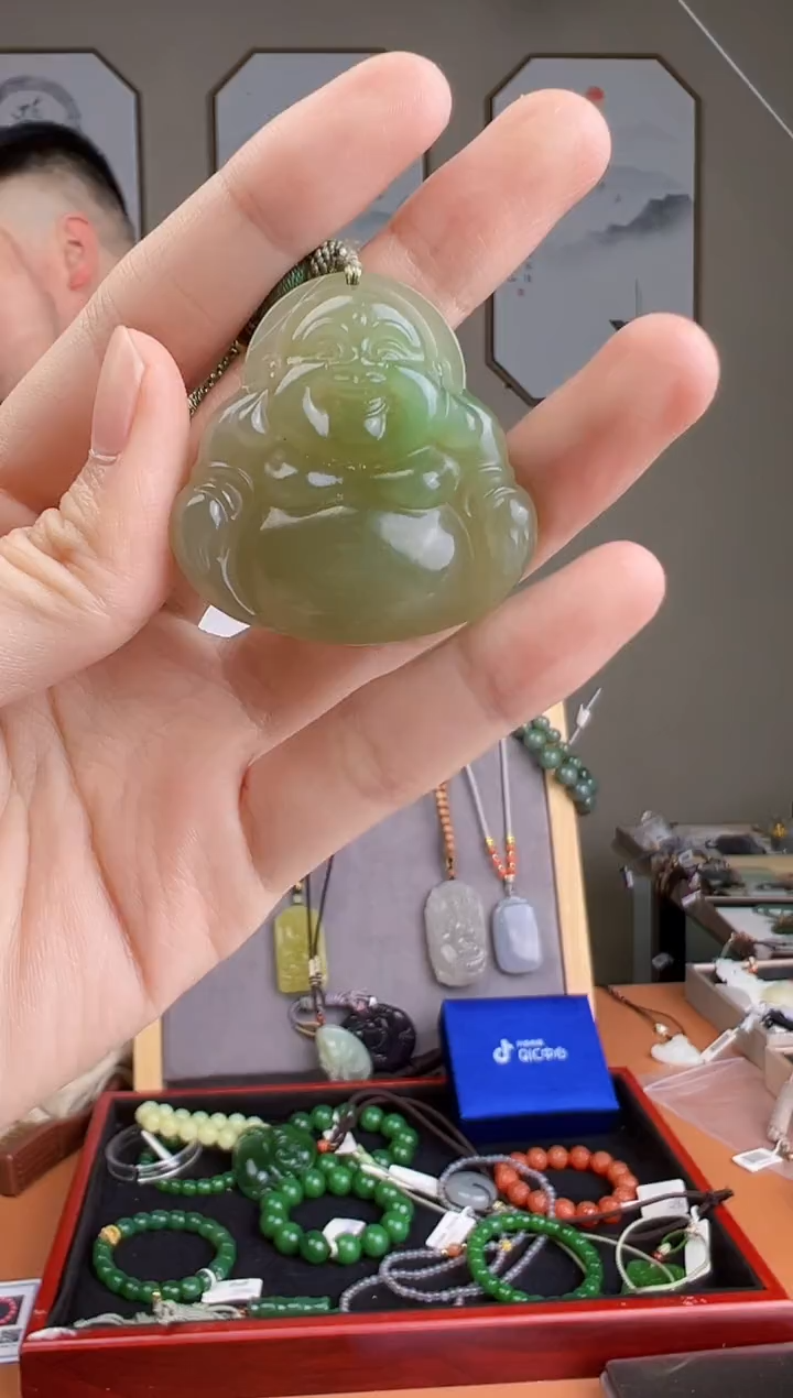 颈饰未镶嵌和田玉多样性发货 拍一单发一个