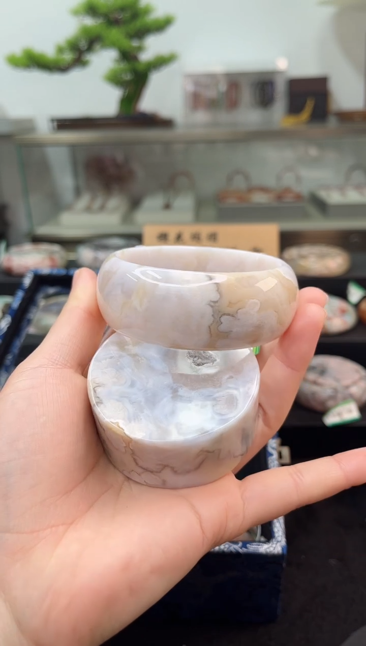 未镶嵌手镯石英质玉61圈口（赠品镯心）1650470