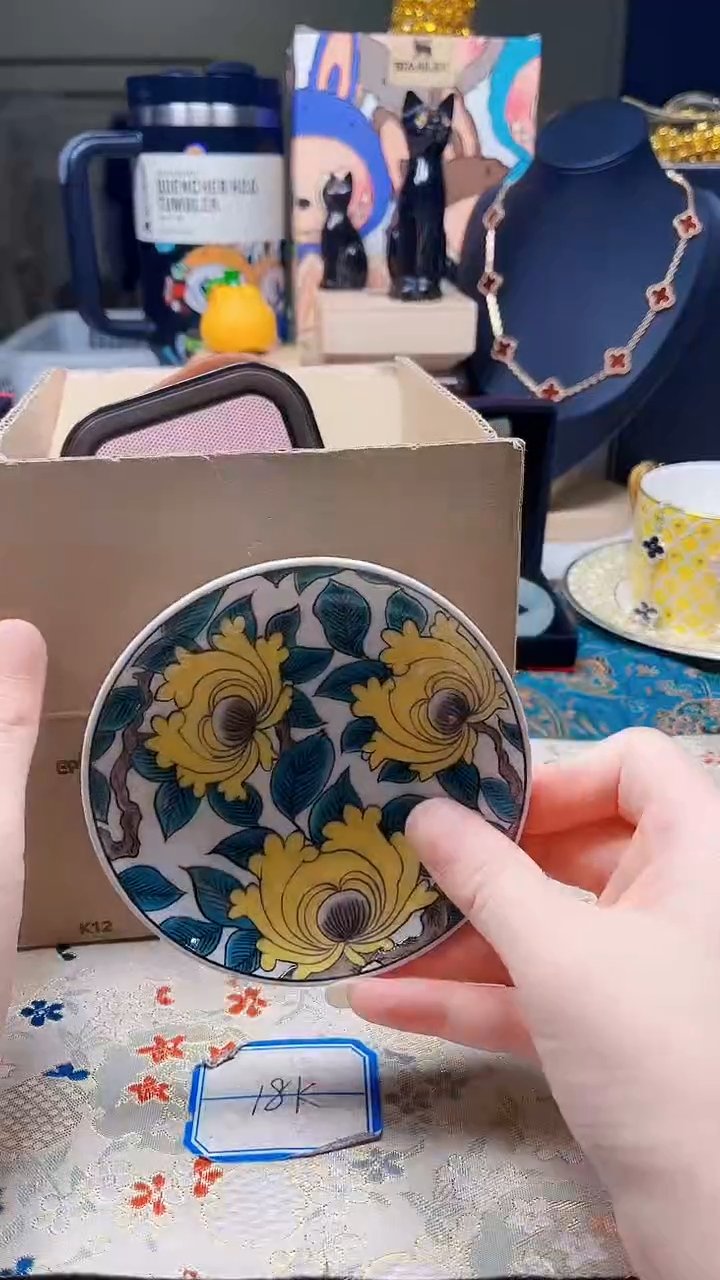 瓷片陶茶周边666文玩多人