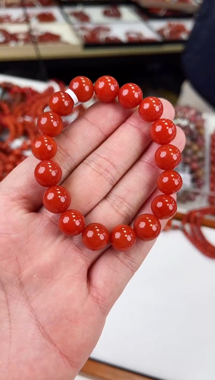 【闪购商品】南红玛瑙保山手串11+未镶嵌一个/条
