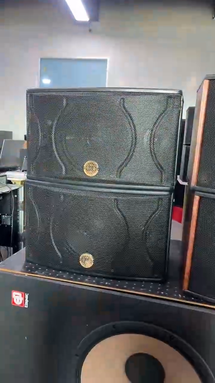 不包邮 10寸卡包音响  KTV音箱一对   运费到付