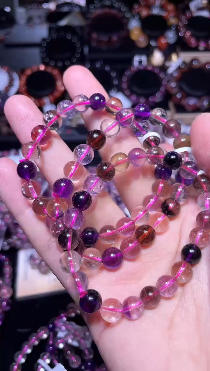 【闪购商品】水晶手链未镶嵌超七单圈A8（多样性发其一）