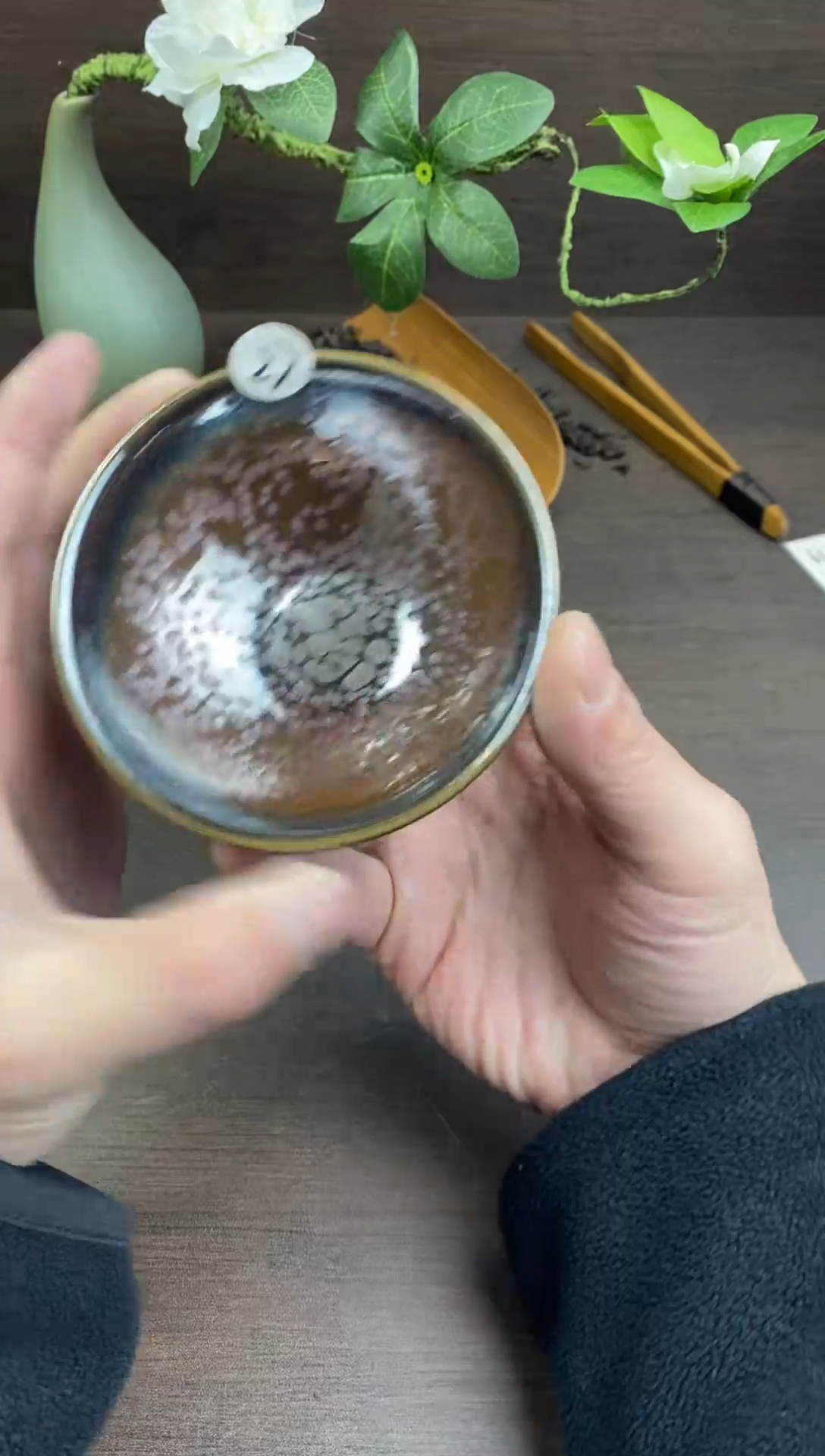 茶盏全手工原矿原釉建盏