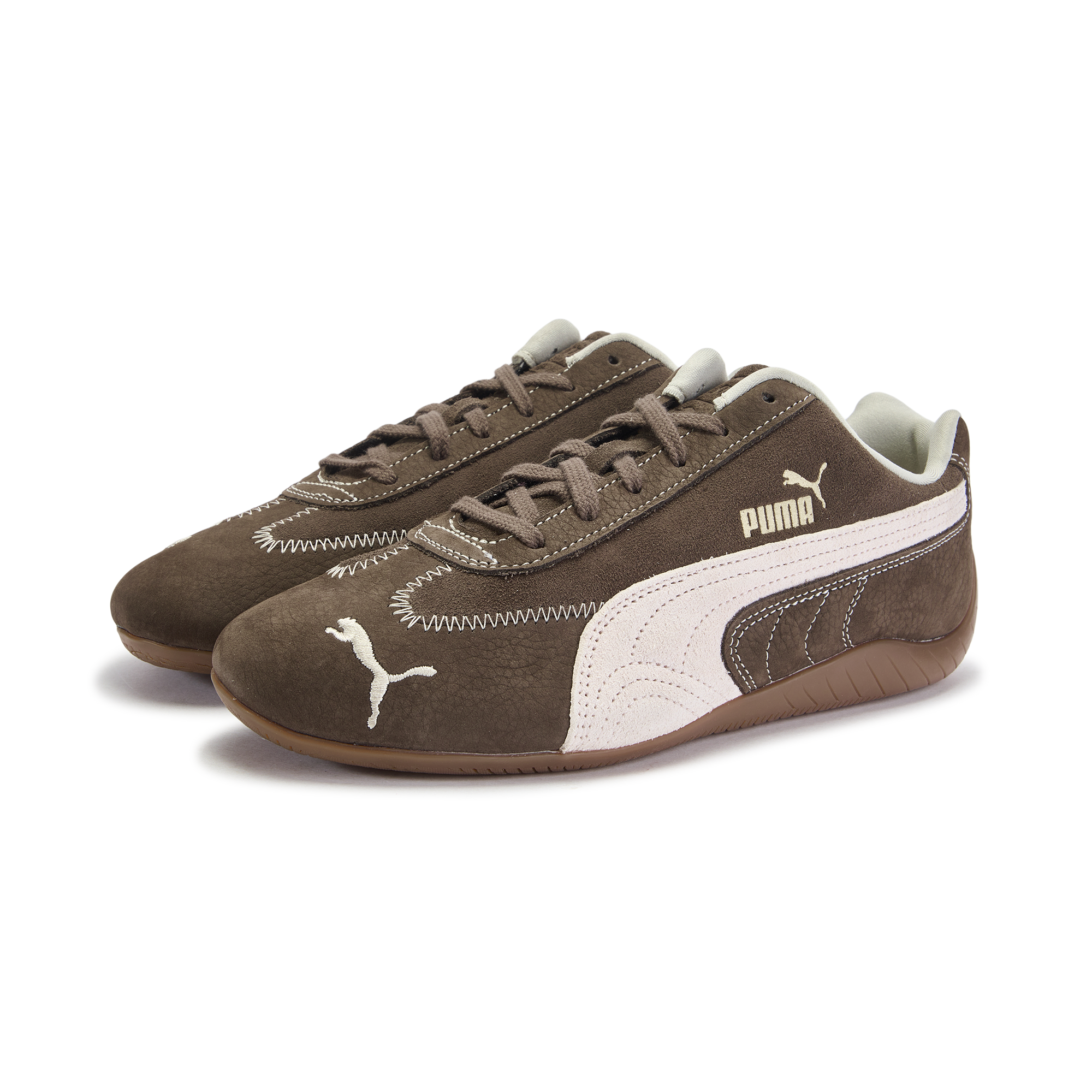 PUMA彪马 薄底鞋美拉德赛车风休闲鞋女低帮运动鞋SPEEDCAT 402562