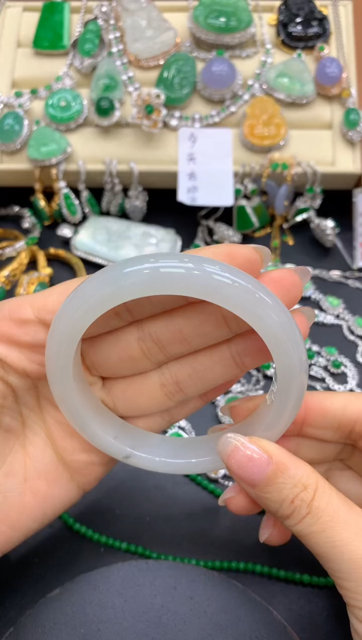 【闪购商品】翡翠手镯未镶嵌446-中国好珍宝