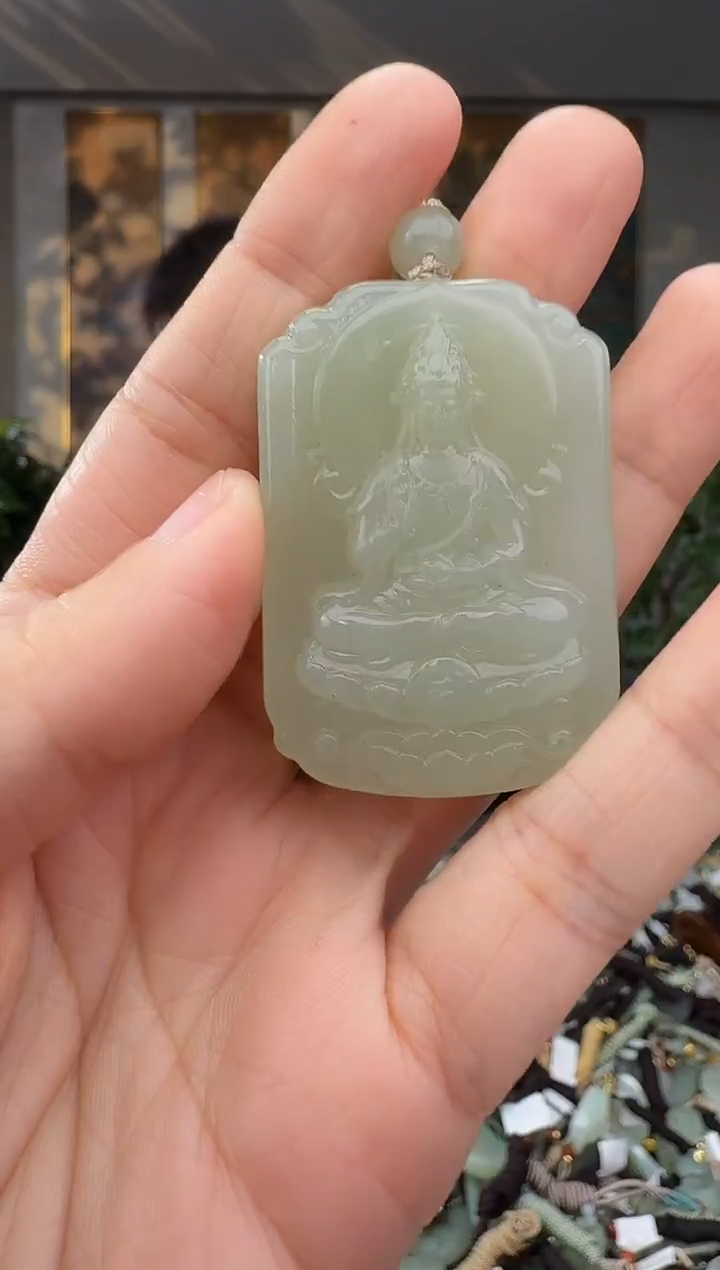 未镶嵌和田玉挂件拍一发一