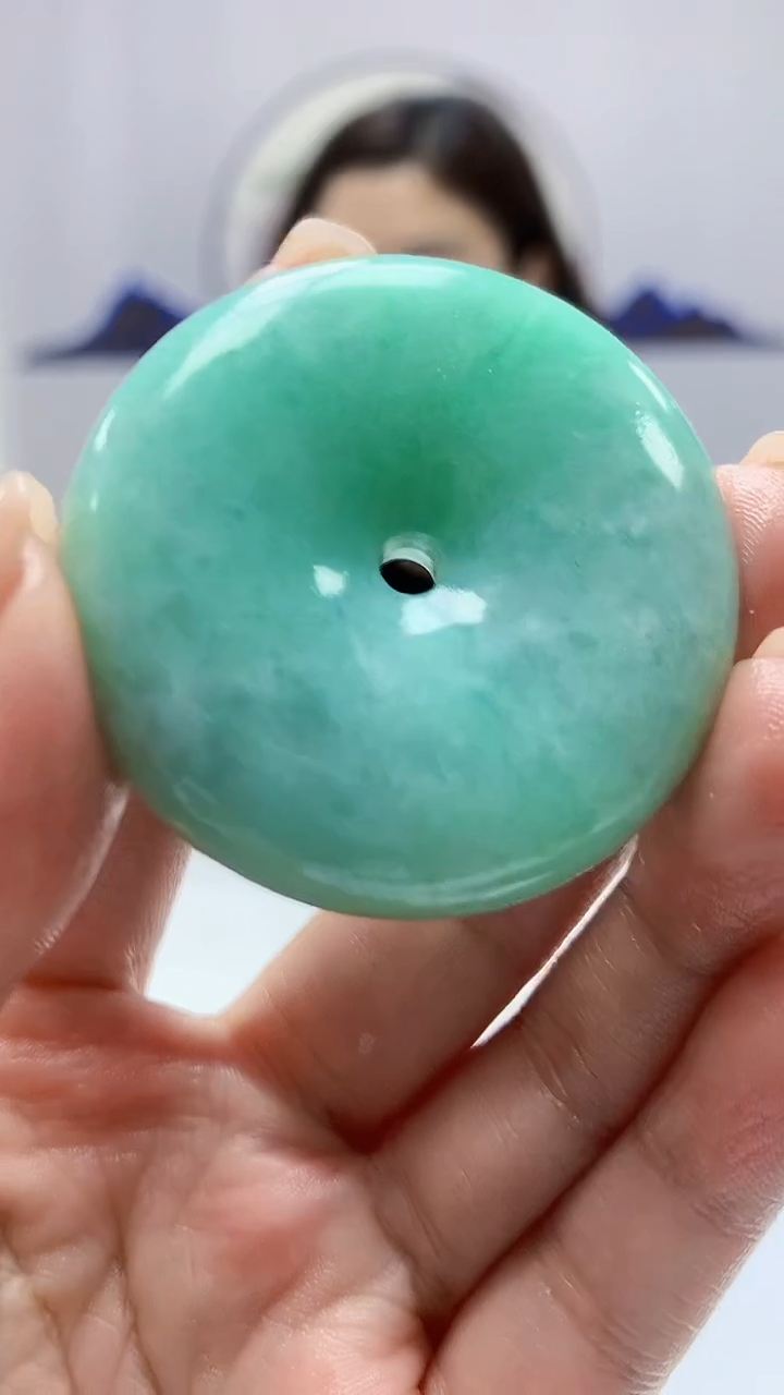 【闪购商品】定制翡翠未镶嵌4829ms-毛货挂件扣子166