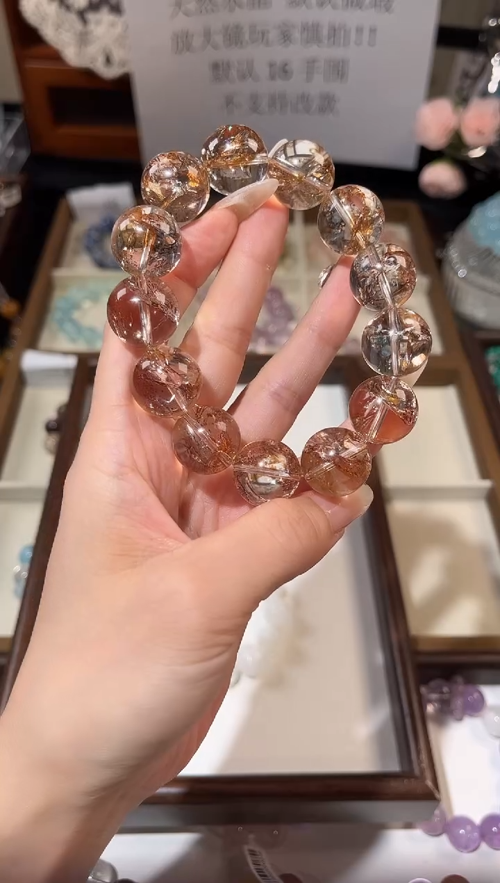 未镶嵌手串水晶359