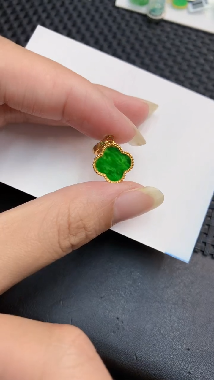 【闪购商品】翡翠颈饰银S925镶嵌            8