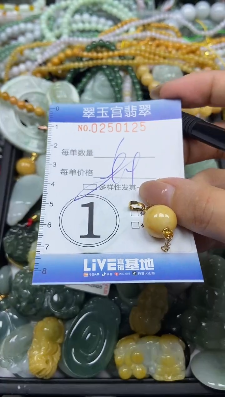 颈饰未镶嵌翡翠闪购C0250125多样性发其一