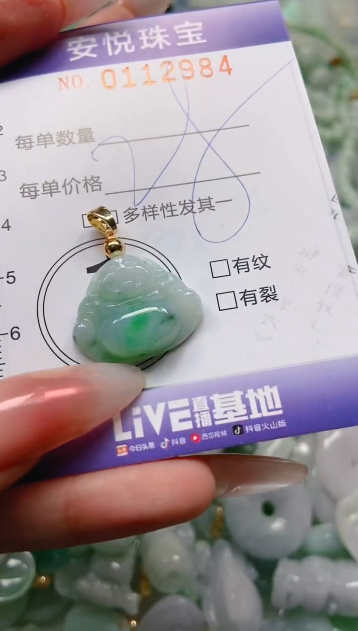 【闪购商品】翡翠颈饰未镶嵌闪购0112984