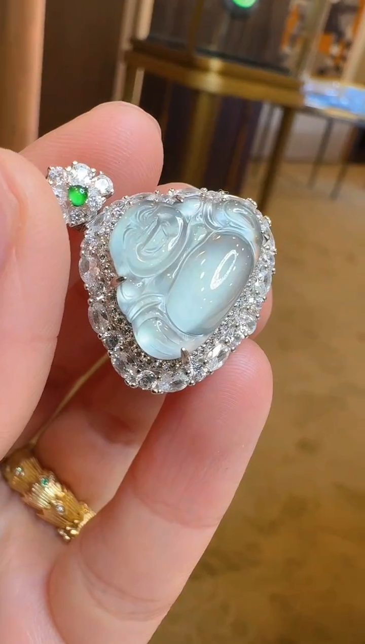 【闪购商品】翡翠吊坠(不含链)银S925镶嵌多样性团购发一件